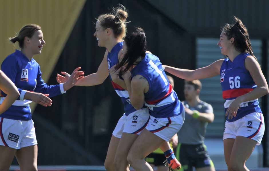 Hero_VFLWRichmondBulldogsRd14.jpg Photo: Eleanor Armstrong - Western Bulldogs,Richmond Tigers,Swinburne Centre
